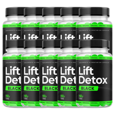 Lift Detox Black - 10 Pote