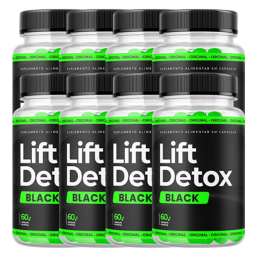 Lift Detox Black - 8 Pote